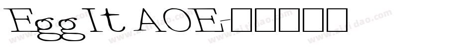 EggIt AOE字体转换